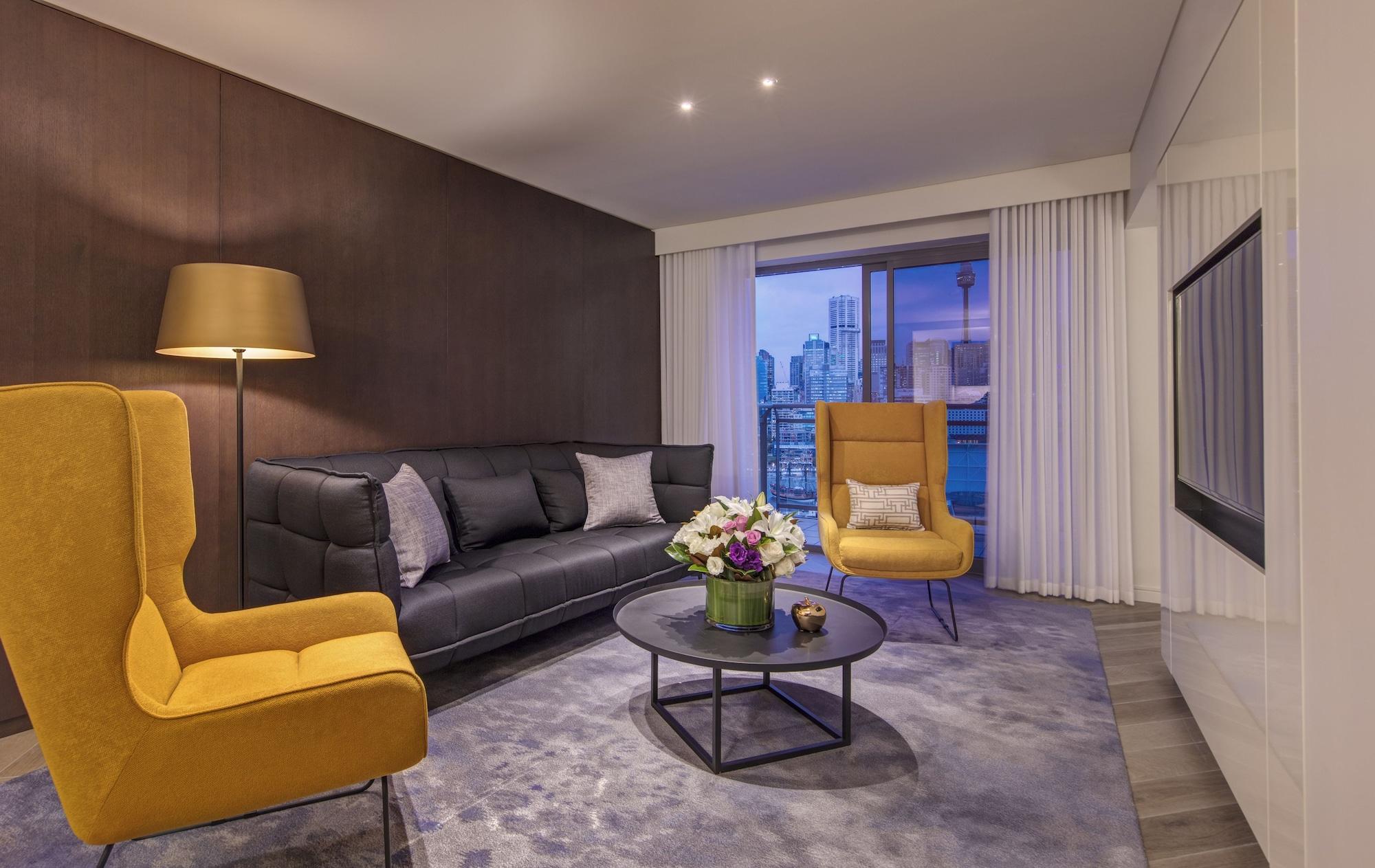 The Star Grand Hotel And Residences Сидней Экстерьер фото Living room