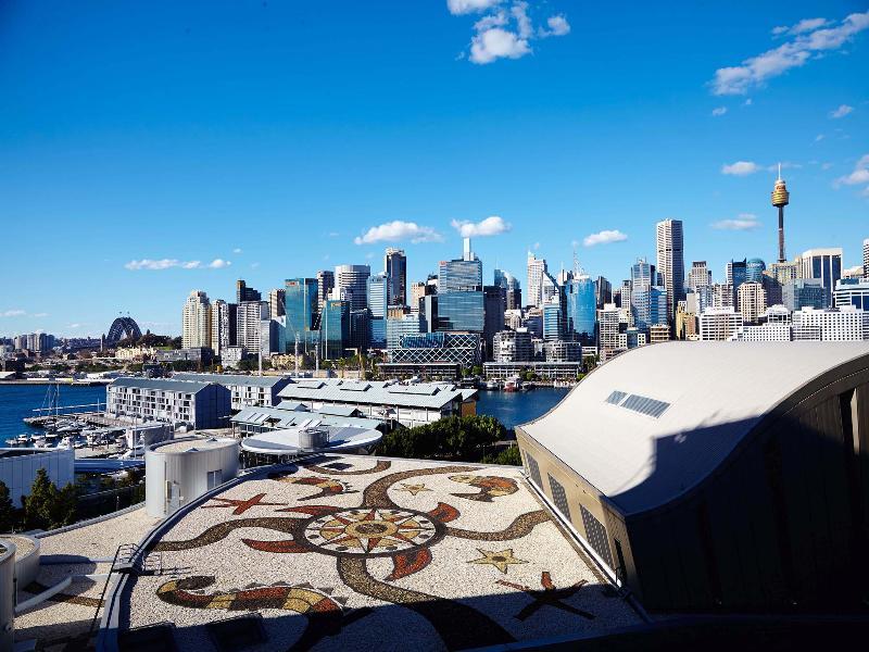The Star Grand Hotel And Residences Сидней Экстерьер фото View of the Sydney CBD from the rooftop of the Australian Museum