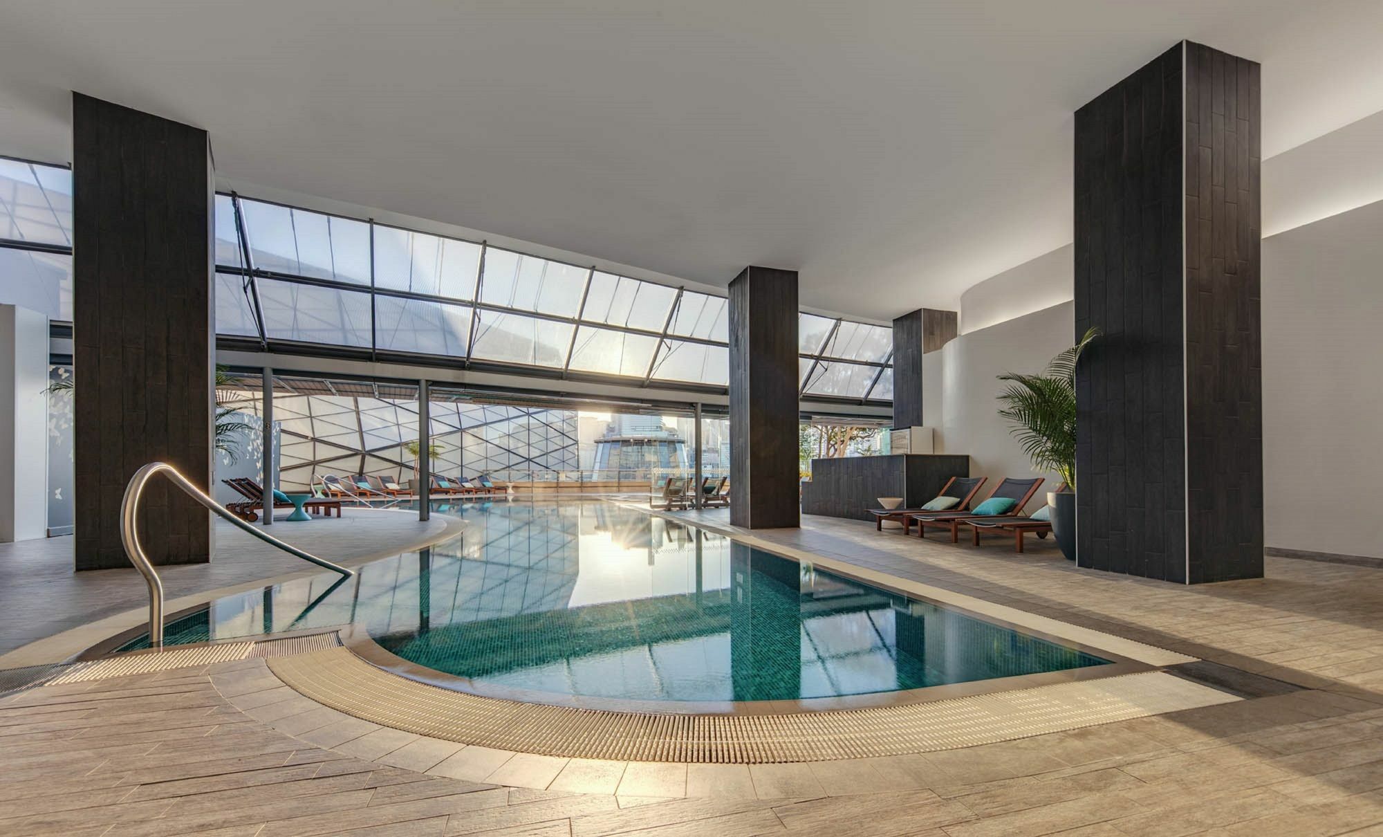 The Star Grand Hotel And Residences Сидней Экстерьер фото The pool at the 2018-opened hotel